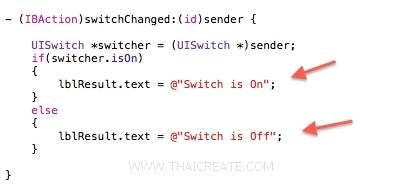 iOS/iPhone Switch (UISwitch) Example (iPhone,iPad)