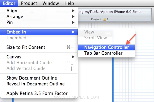 Ios Tab View Controller iOS/iPhone Tab Bar/Item and Navigation Controller ...