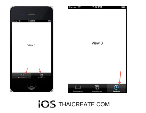 iOS/iPhone Tab Bar / Tab Bar Item (UITabBarController) and Multiple ...