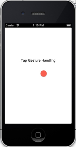 iOS/iPhone Tap Gesture Recognizer (UITapGestureRecognizer) 