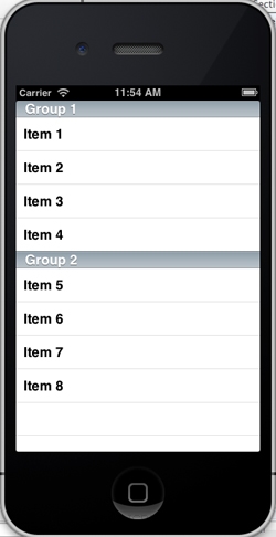 iOS/iPhone Table View(UITableView) Sections from an NSArray iOS/iPhone Table View(UITableView) Sections from an NSArray