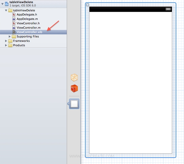 iOS/iPhone Table View Show Enable Edit / Delete Cell (Swipe To Delete ...