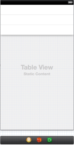 iOS/iPhone Table View Static Cell and Section Group
