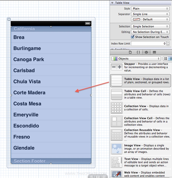 iOS/iPhone Table View and Table View Cell - Custom Cell Column