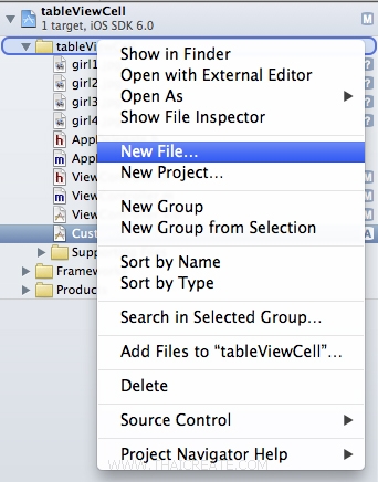 iOS/iPhone Table View and Table View Cell - Custom Cell Column iOS/iPhone Table View and Table View Cell - Custom Cell Column