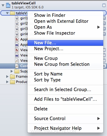 iOS/iPhone Table View and Table View Cell - Custom Cell Column