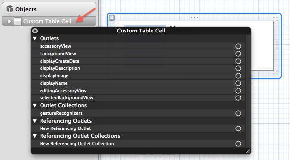 iOS/iPhone Table View and Table View Cell - Custom Cell Column