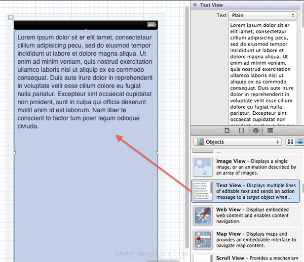 Textview Ios iOS/iPhone Text View (UITextView) Display Multiline Text Region ...