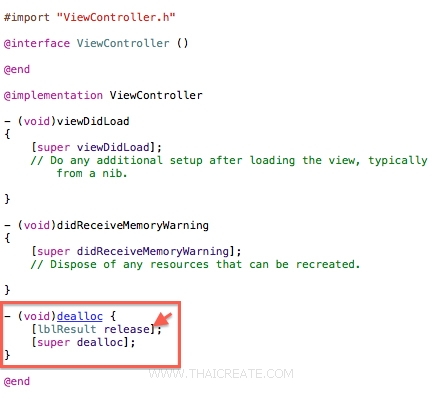 iOS/iPhone viewDidLoad , didReceiveMemoryWarning , dealloc iOS/iPhone viewDidLoad , didReceiveMemoryWarning , dealloc
