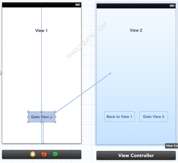 iOS/iPhone Storyboard and View , Multiple View (Objective-C, iPhone, iPad)