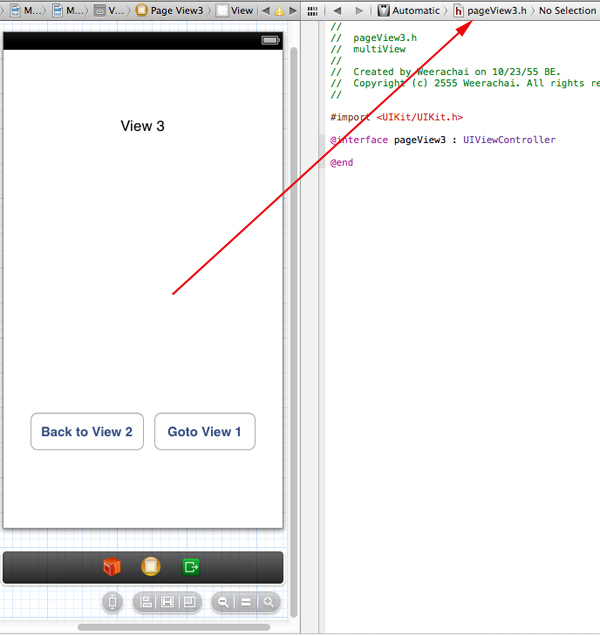 iOS/iPhone Storyboard and Custom Class in View (Objective-C, iPhone, iPad)