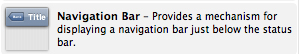 Navigation Bar (UINavigationBar) - iOS Example (iPhone , iPad)
