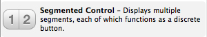 Segmented Control (UISegmentedControl) - iOS Example (iPhone , iPad)