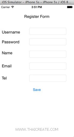 Register Form (iOS C# (Xamarin.iOS) and Mobile Services) Register Form (iOS C# (Xamarin.iOS) and Mobile Services)