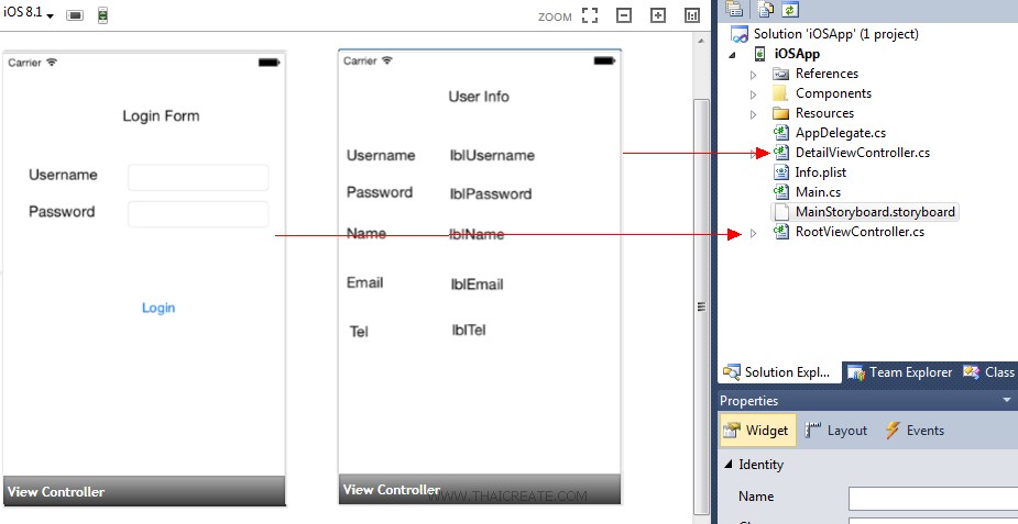 Login User Password (iOS C# (Xamarin.iOS)  and Mobile Services)