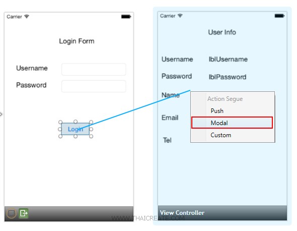 Login User Password (iOS C# (Xamarin.iOS)  and Mobile Services)