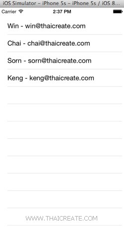 iOS C# (Xamarin.iOS) List Data Mobile Services iOS C# (Xamarin.iOS) List Data Mobile Services