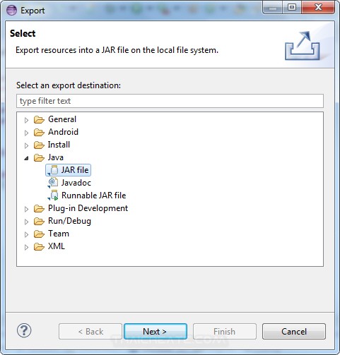 Java Create Jar Library 