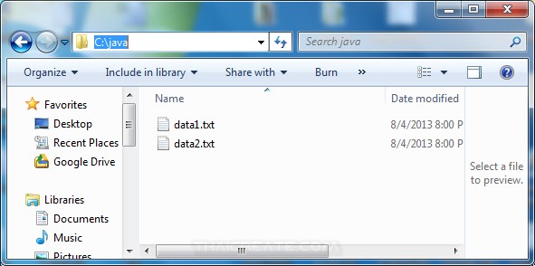 Java Create Zip Compress files