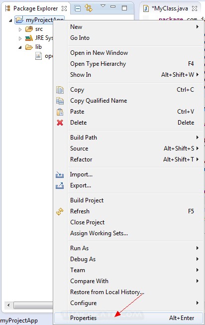 eclipse - using java jar utility - stack overflow... Eclipse : Add Jar Library ใช้งาน External Library บน Eclipse ในภาษา Java