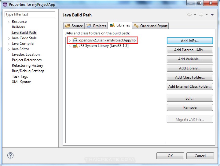 Eclipse : Add Jar Library ใช้งาน External Library บน Eclipse ในภาษา Java