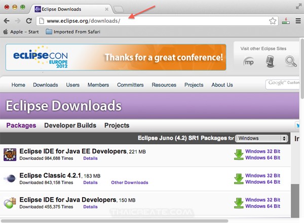 การติดตั้ง Eclipse บนเครื่อง Mac สำหรับเขียน Java (Install Eclipse IDE ...