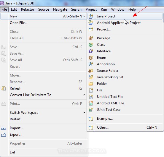 การติดตั้ง Eclipse สำหรับเขียน Java (Install Eclipse IDE for Java)
