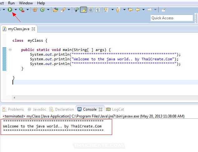 การติดตั้ง Eclipse สำหรับเขียน Java (Install Eclipse IDE for Java)