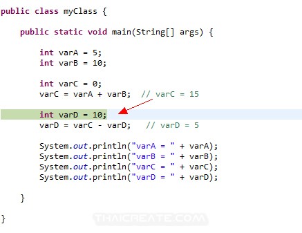 Eclipse : การใช้งาน Run และ Debugging บน Eclipse IDE ในการเขียน Java