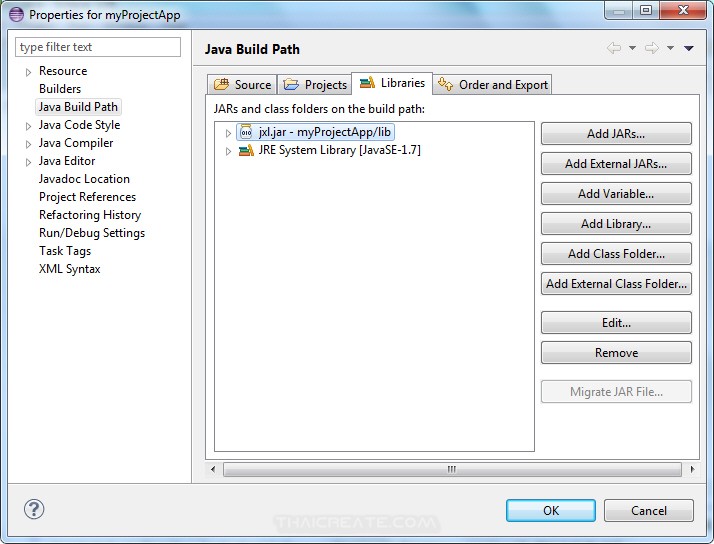 Java Excel and Create Excel file