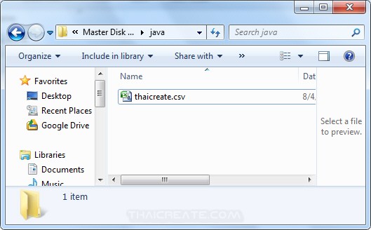 Java Export Database to CSV file