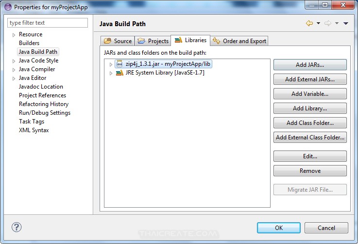Java Extract Zip Decompress/ Create Zip files (Zip4j)