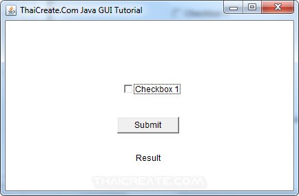 Java AWT and Checkbox (Checkbox) - Example