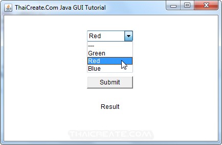 Java AWT and Choice (Choice)