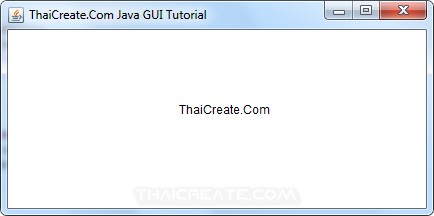 Java AWT and Label (Label) - Example