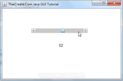 Java AWT and Scrollbar (Scrollbar)