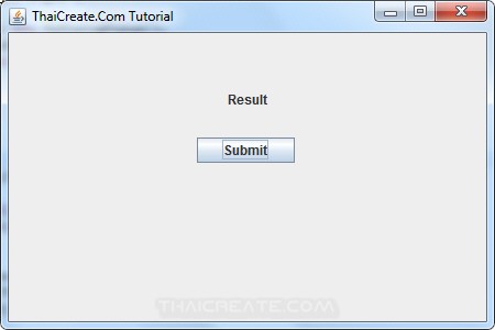 Java GUI : Dialog Input Custom Modal Dialog