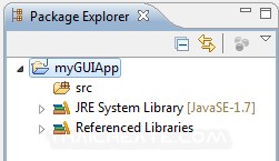 Eclipse : สร้าง Java GUI Application ด้วยโปรแกรม Eclipse IDE แบบง่าย ๆ