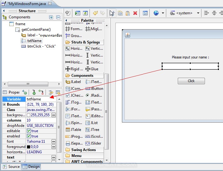 Java GUI Event / Dialog Java GUI Event / Dialog