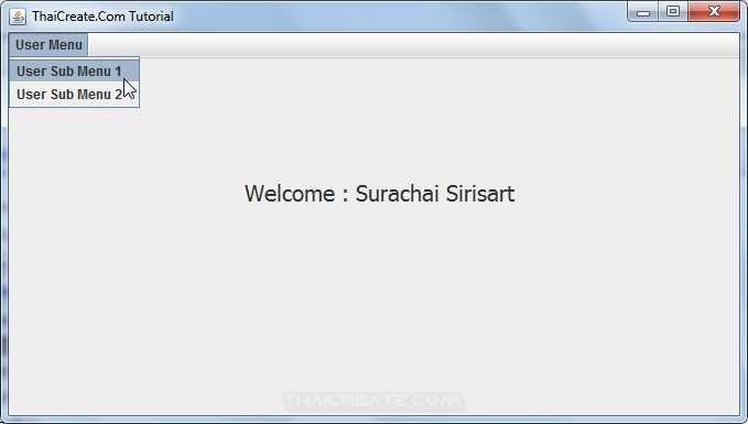 Java GUI Authorized Menu Admin/User (Menu Level) Java GUI Authorized Menu Admin/User (Menu Level)