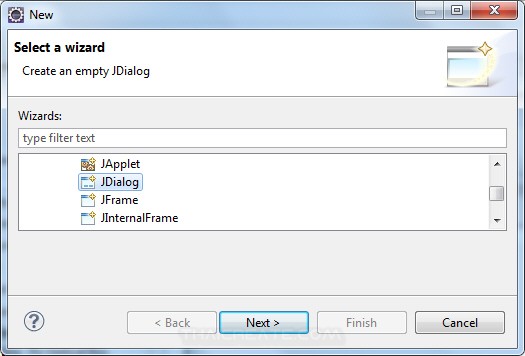 Java GUI Choose Data  from JDialog to Main Frame Java GUI Choose Data  from JDialog to Main Frame