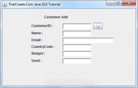 How to use : Java GUI Choose Data from JDialog to Main Frame