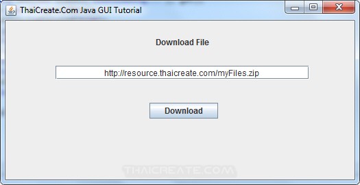 Java GUI Download file and Progress Bar Java GUI Download file and Progress Bar