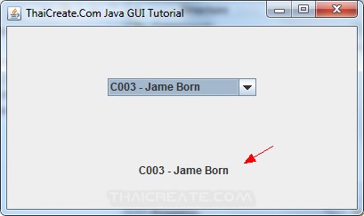 Java GUI JComboBox from Database Java GUI JComboBox from Database
