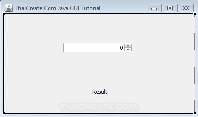 Java GUI JSpinner from Database