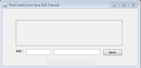 Java GUI JTable - Add Rows Data to JTable Model