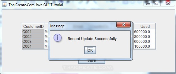Java GUI JTable - Update data all Cell in JTable Java GUI JTable - Update data all Cell in JTable
