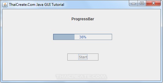 Java GUI SwingWorker and JProgressBar