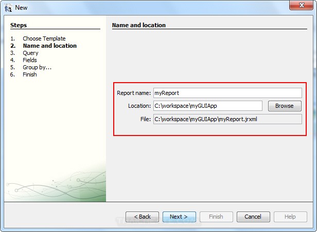 iReport Create Design Report Wizard and Preview Report (Step by Step)