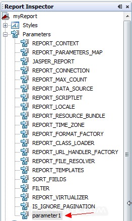 iReport Create Parameters and Pass Variable iReport Create Parameters and Pass Variable